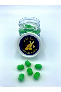 Fluo Dumbell Wafters Banán Keksz 20 gr