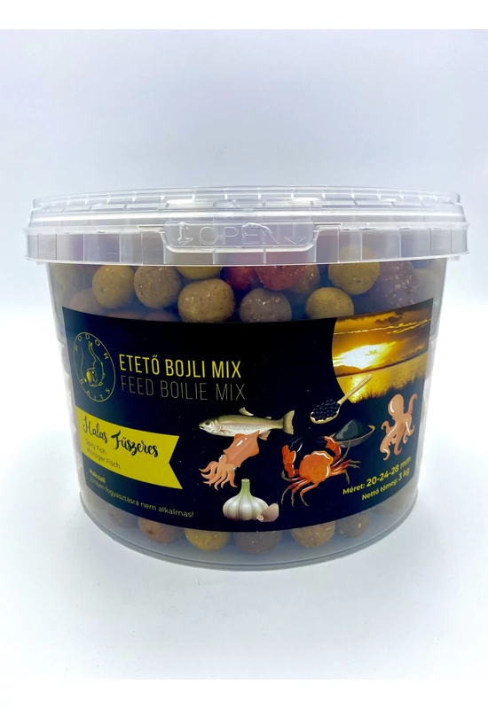 Premium Quality Boilie Halas Fűszeres 3 Kg