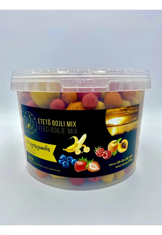 Premium Quality Boilie Vegyes Gyümölcsös 3 kg
