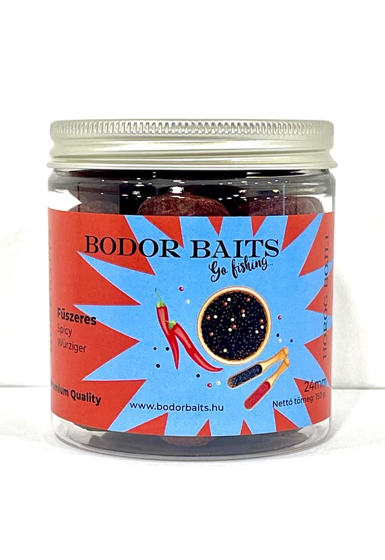 Horog Bojli Fűszeres 24 mm 150 gr