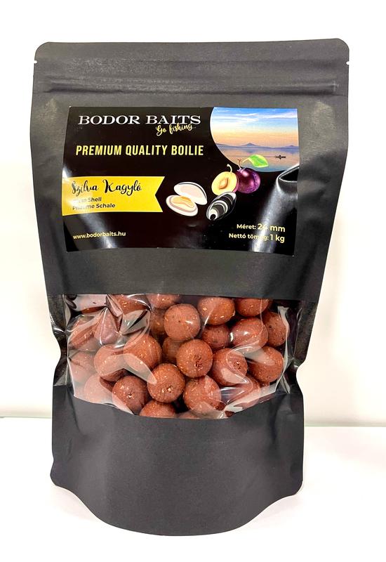 Premium Quality Boilie Szilva Kagyló 24 mm 1 kg