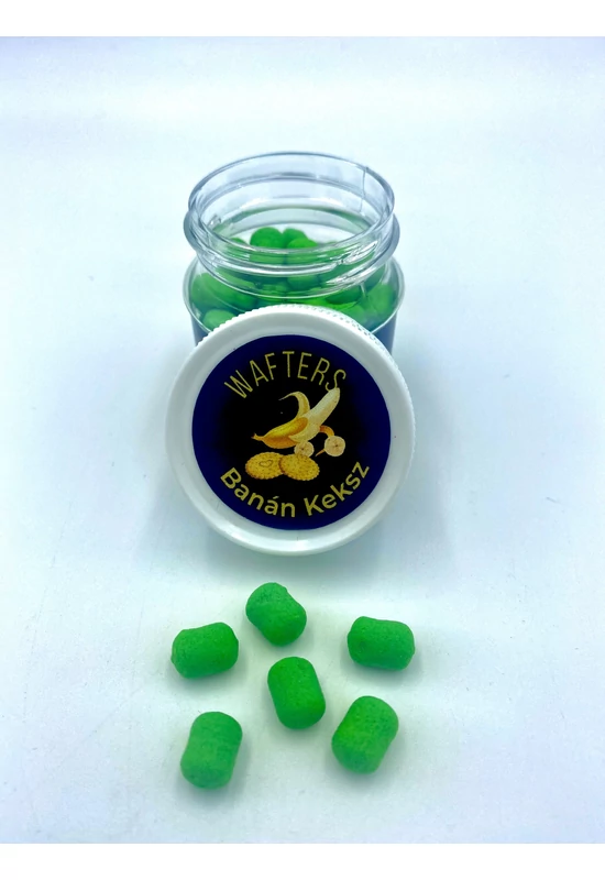 Fluo Dumbell Wafters Banán Keksz 20 gr