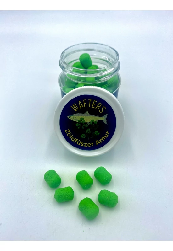 Fluo Dumbell Wafters Zöldfűszer Amur 20 gr